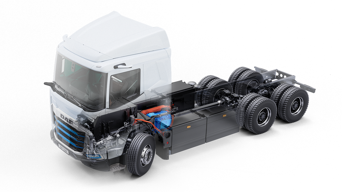 DAF XFC Electric ghostview
